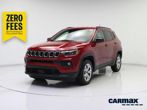 Red 2025 Jeep Compass Latitude