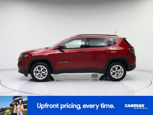 Red 2025 Jeep Compass Latitude