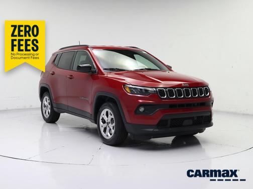 Red 2025 Jeep Compass Latitude