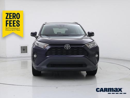 Blue 2020 Toyota RAV4 XLE Premium