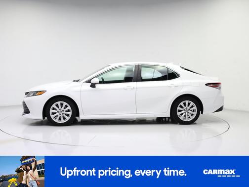 White 2020 Toyota Camry LE