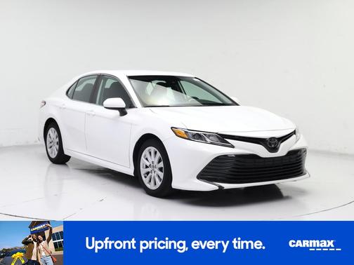 White 2020 Toyota Camry LE