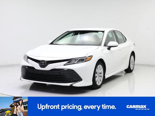 White 2020 Toyota Camry LE
