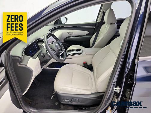 Blue 2022 Hyundai TUCSON Hybrid Limited