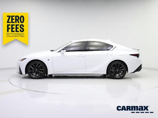 White 2024 Lexus IS 350 F-SPORT Design