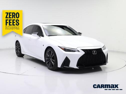 White 2024 Lexus IS 350 F-SPORT Design