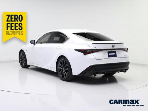 White 2024 Lexus IS 350 F-SPORT Design