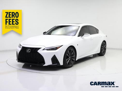 White 2024 Lexus IS 350 F-SPORT Design