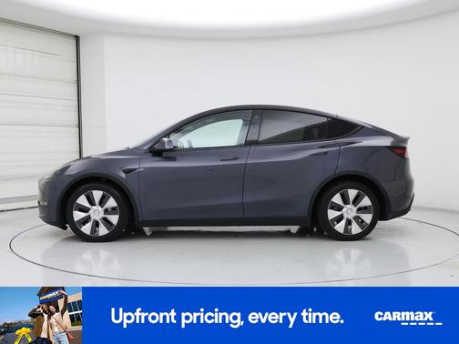 Gray 2021 Tesla Model Y Long Range