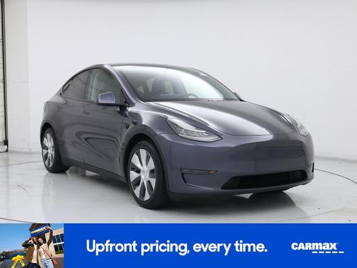 Gray 2021 Tesla Model Y Long Range