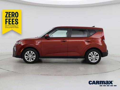 Orange 2020 Kia Soul LX