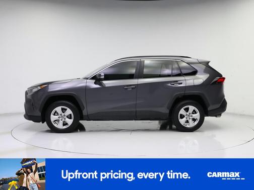 Gray 2021 Toyota RAV4 XLE