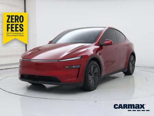 Red 2026 Tesla Model Y Long Range