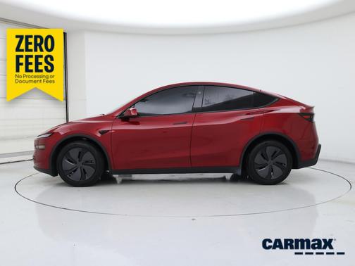 Red 2026 Tesla Model Y Long Range