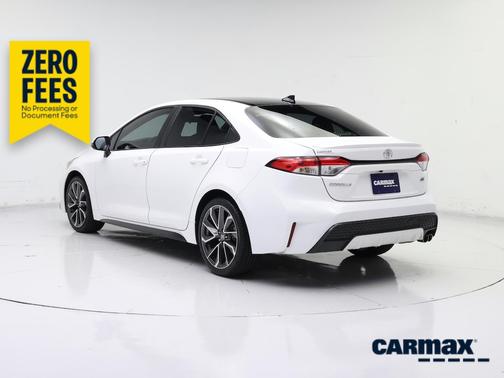 White 2022 Toyota Corolla SE