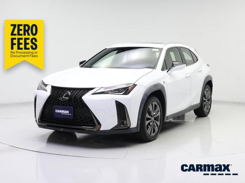 White 2019 Lexus UX 200 F-Sport