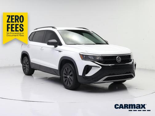 White 2022 Volkswagen Taos S
