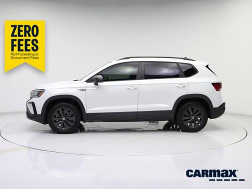 White 2022 Volkswagen Taos S