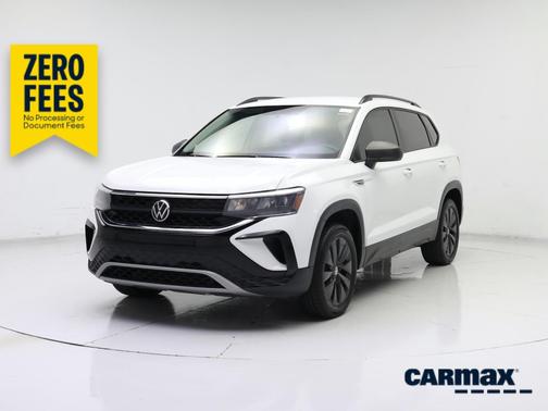 White 2022 Volkswagen Taos S