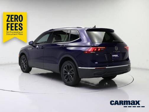 Blue 2022 Volkswagen Tiguan SE