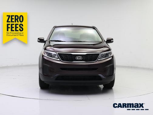 Burgundy 2015 Kia Sorento LX