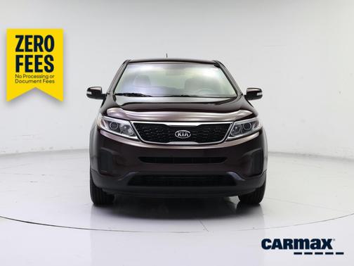 Burgundy 2015 Kia Sorento LX