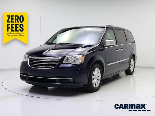 Blue 2015 Chrysler Town & Country Limited Platinum