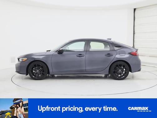 Gray 2025 Honda Civic Hybrid Sport