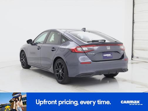 Gray 2025 Honda Civic Hybrid Sport