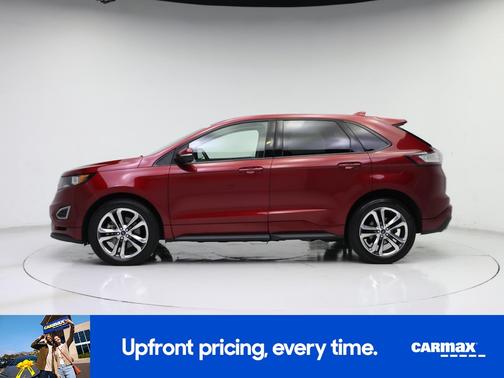 Red 2016 Ford Edge Sport