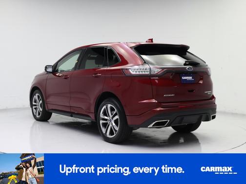 Red 2016 Ford Edge Sport