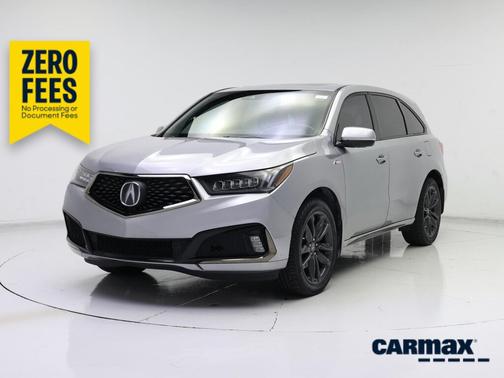 Silver 2020 Acura MDX SH-AWD A-Spec