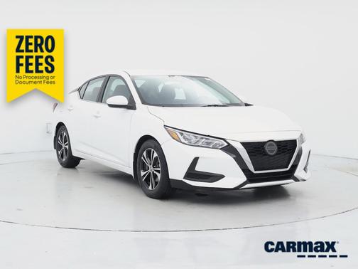 White 2023 Nissan Sentra SV