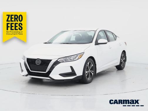 White 2023 Nissan Sentra SV