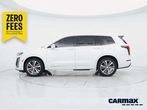 White 2021 Cadillac XT6 Premium Luxury