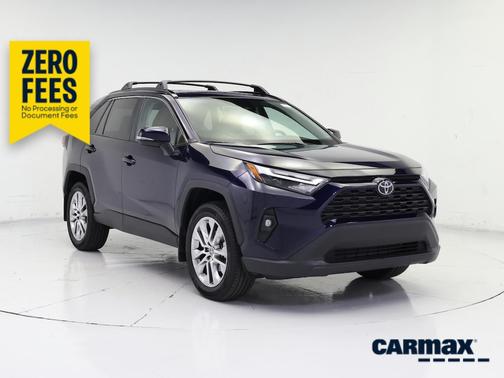 Blue 2024 Toyota RAV4 XLE Premium
