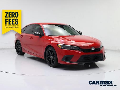 Red 2024 Honda Civic Sport