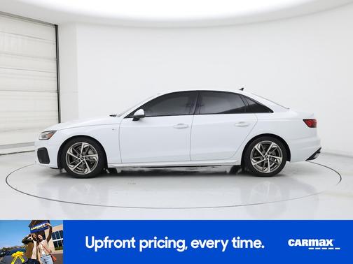 White 2021 Audi A4 S-Line Premium Plus