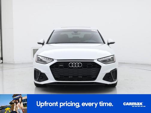 White 2021 Audi A4 S-Line Premium Plus