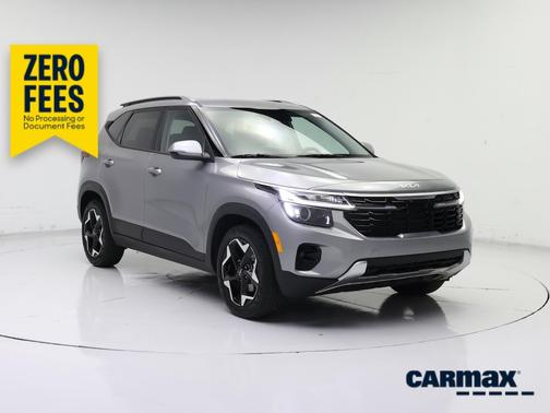 Gray 2025 Kia Seltos S