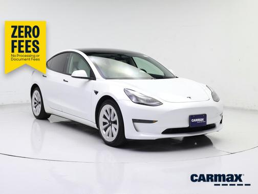 White 2023 Tesla Model 3