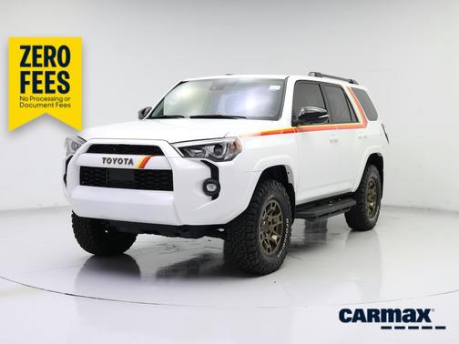 White 2023 Toyota 4Runner 40th Anniversary