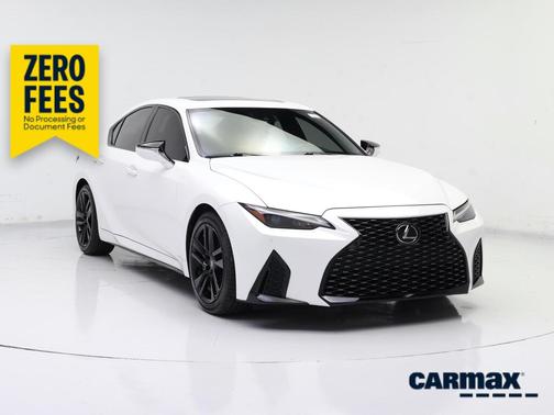 White 2021 Lexus IS 300