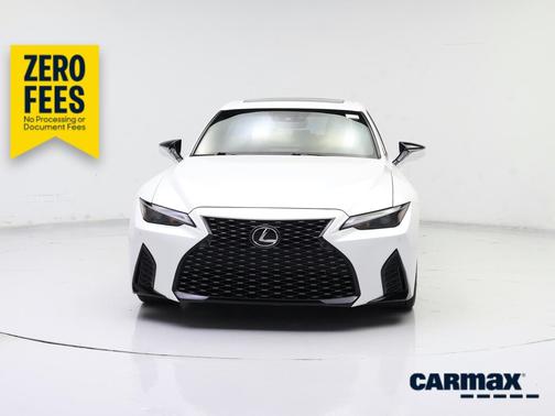 White 2021 Lexus IS 300