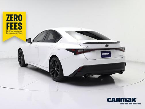 White 2021 Lexus IS 300