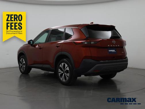 Red 2023 Nissan Rogue SV
