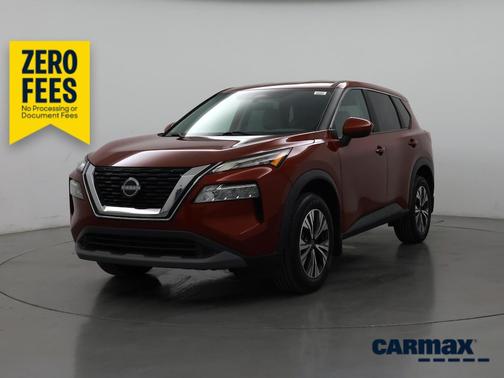 Red 2023 Nissan Rogue SV