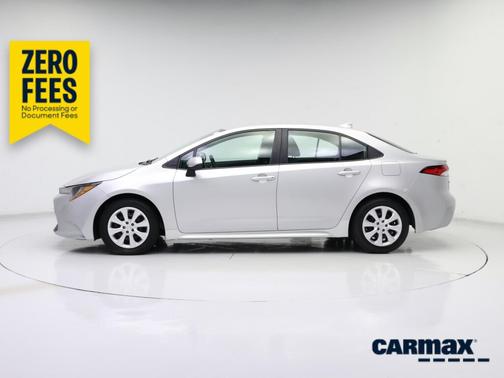 Silver 2022 Toyota Corolla LE
