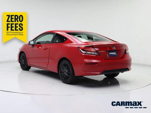 Red 2014 Honda Civic LX