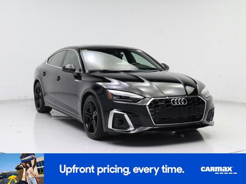 Black 2021 Audi A5 Sportback S-Line Premium